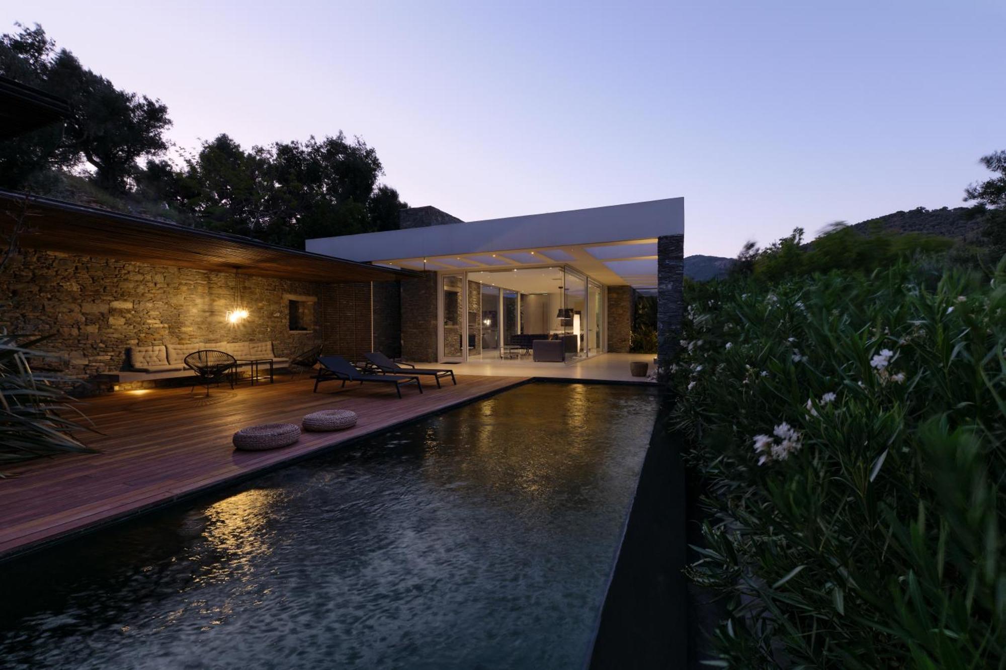 A - Luxury Villas Plomari Exteriör bild
