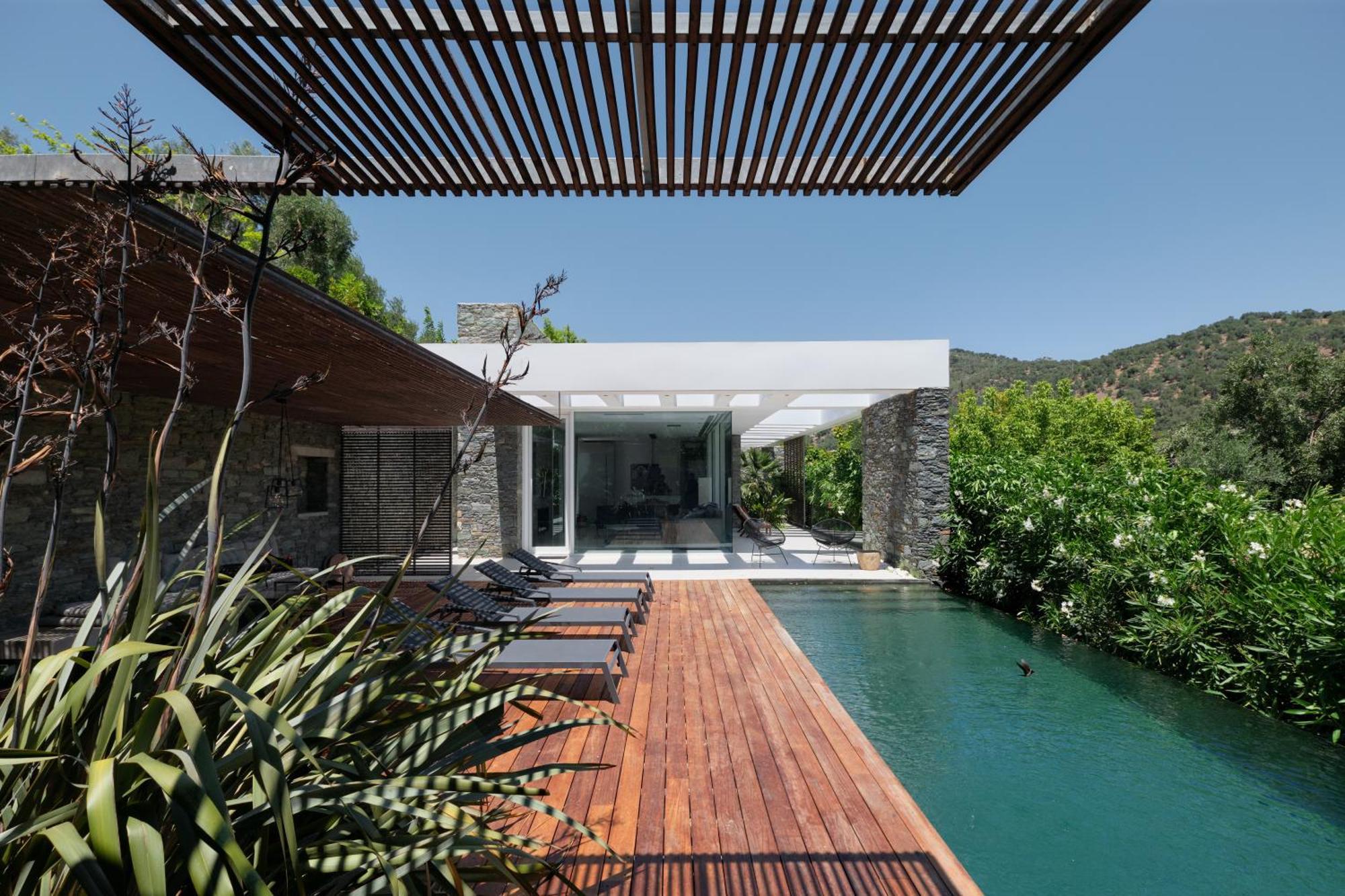 A - Luxury Villas Plomari Exteriör bild